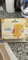 Helado smoothie mango