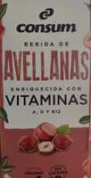 Bebida de avellanas