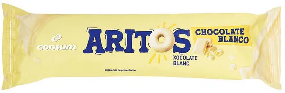 Aritos chocolate blanco