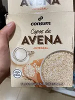 Copos de avena integral