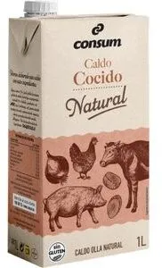 Caldo cocido natural