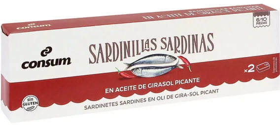 Sardinillas aceite de girasol picante