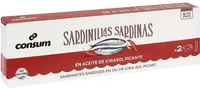 Sardinillas aceite de girasol picante