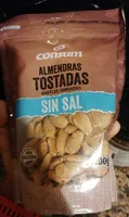 Almendras tostadas sin sal