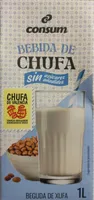 Bebida de chufa sin azúcares añadidos