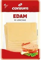 Queso EDAM madurado en lonchas