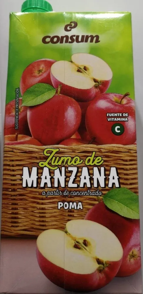 Zumo de manzana