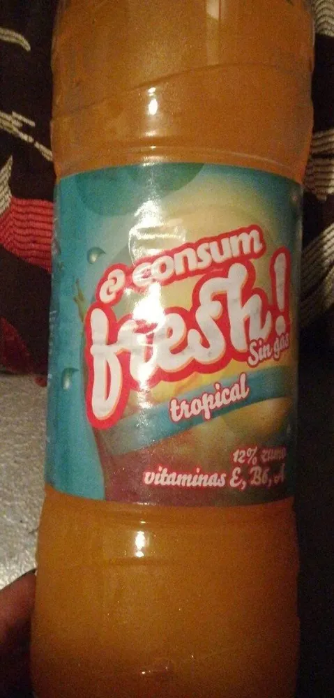 Consum fresh tropical sin gas