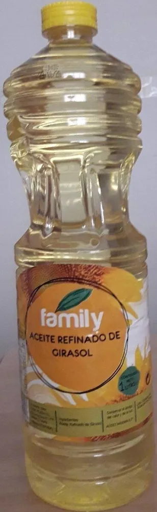 Aceite refinado de girasol