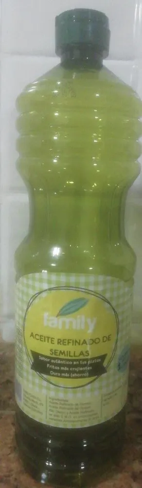 Aceite refinado de semillas