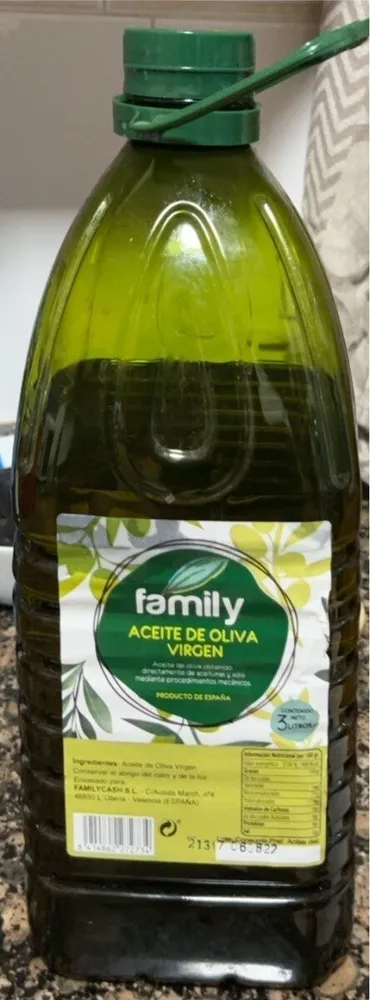 Aceite de oliva virgen