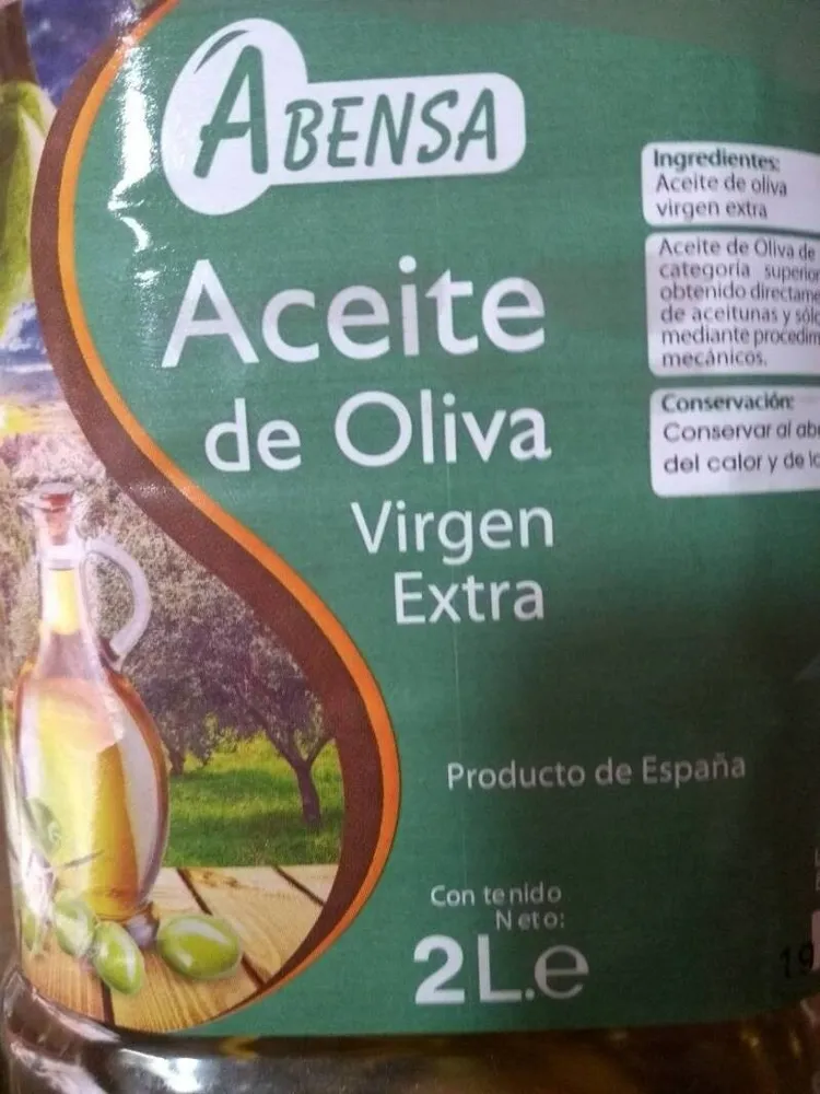 Albensa aceite de oliva virgen extra