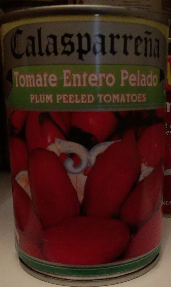 Tomate entero pelado