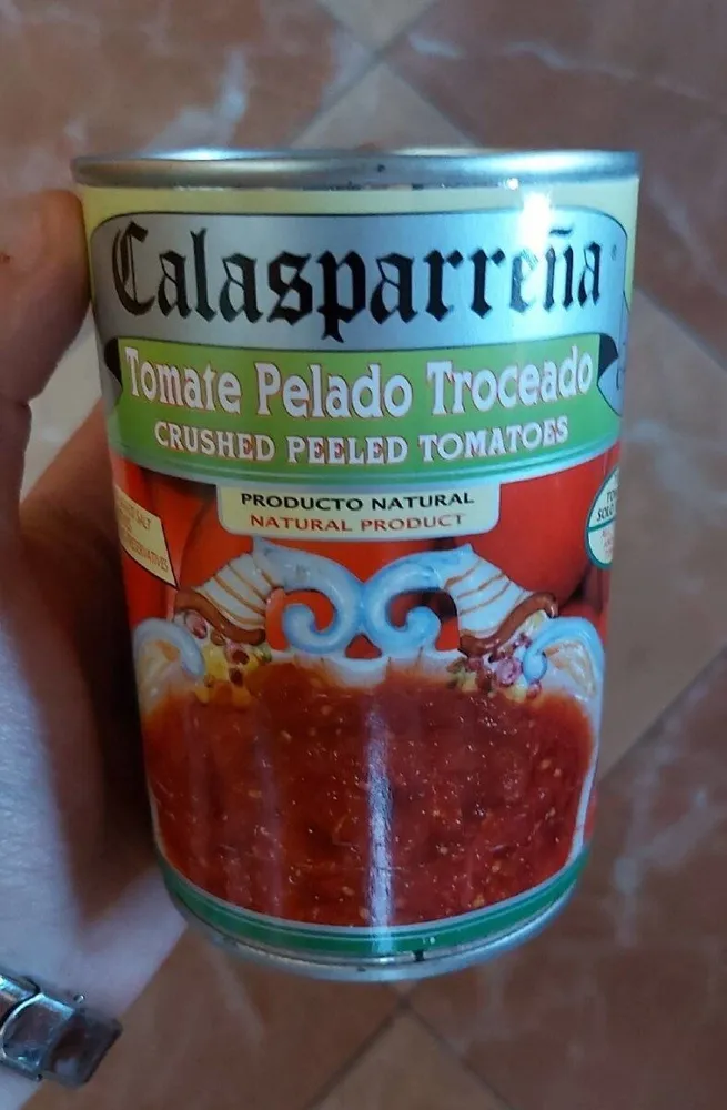 Tomate troceado