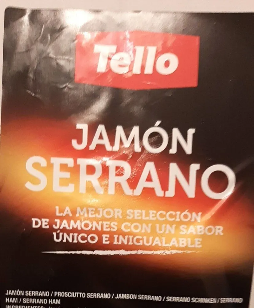 Jamon serrano
