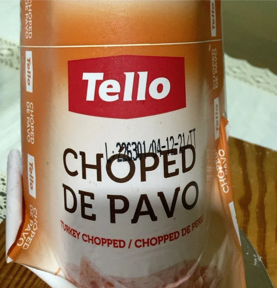 Choped de pavo