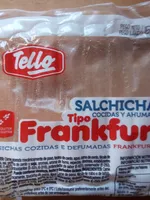 Salchichas cocidas y ahumadas tipo Frankfurt