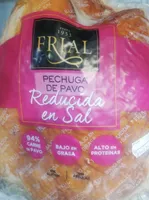 Pechuga de pavo reducida en sal