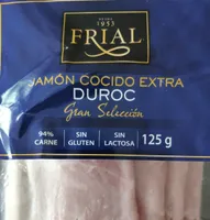 Jamón cocido extra duroc