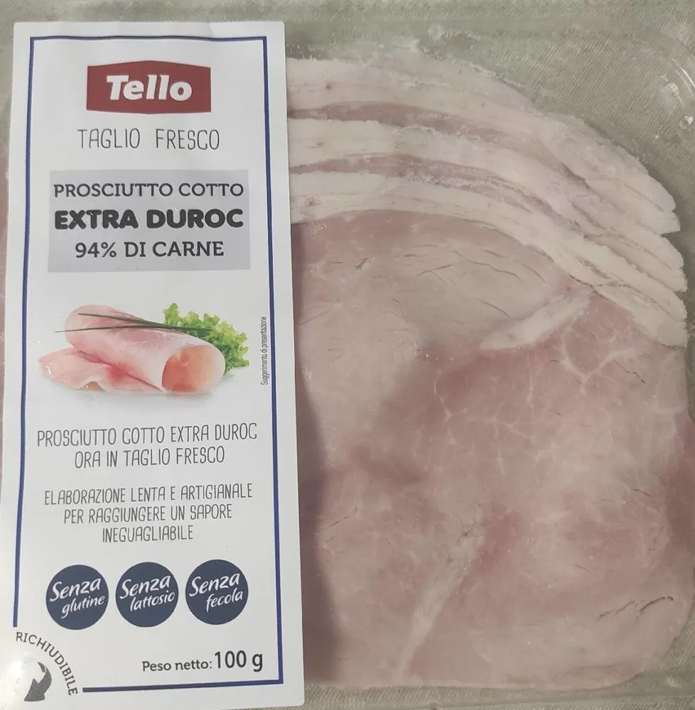 Prosciutto cotto extra duroc