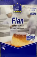 Flan sabor vainilla