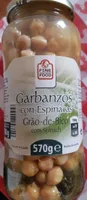 Garbanzos con espinacas