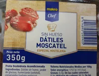 Dátiles moscatel