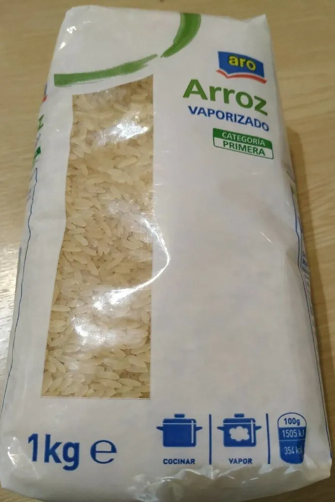 Arroz vaporizado