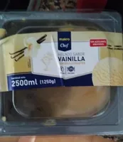 Helado sabor vainilla con edulcorante