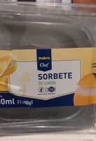 Sorbete de limon