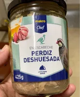 Perdiz deshuesada