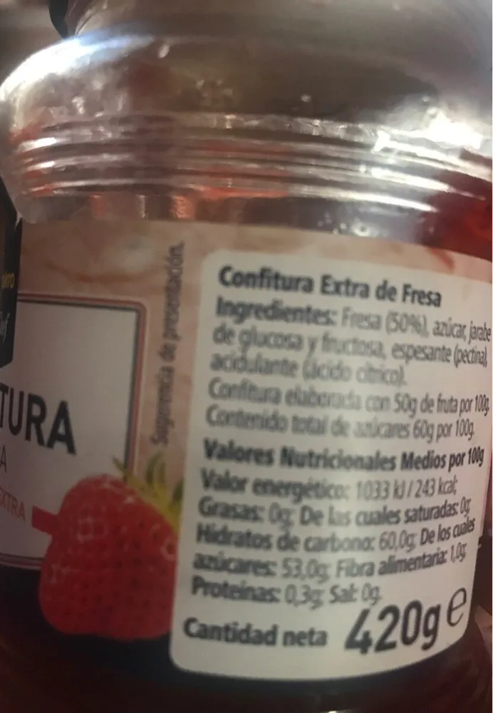 Confitura fresa