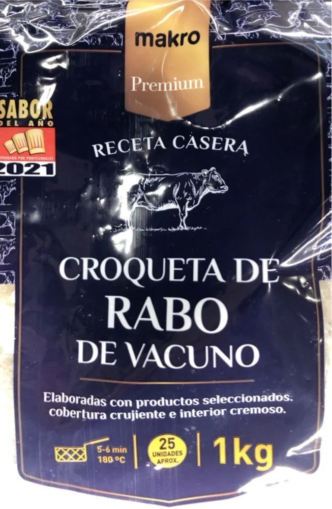 Concreta de rabo de vacuno