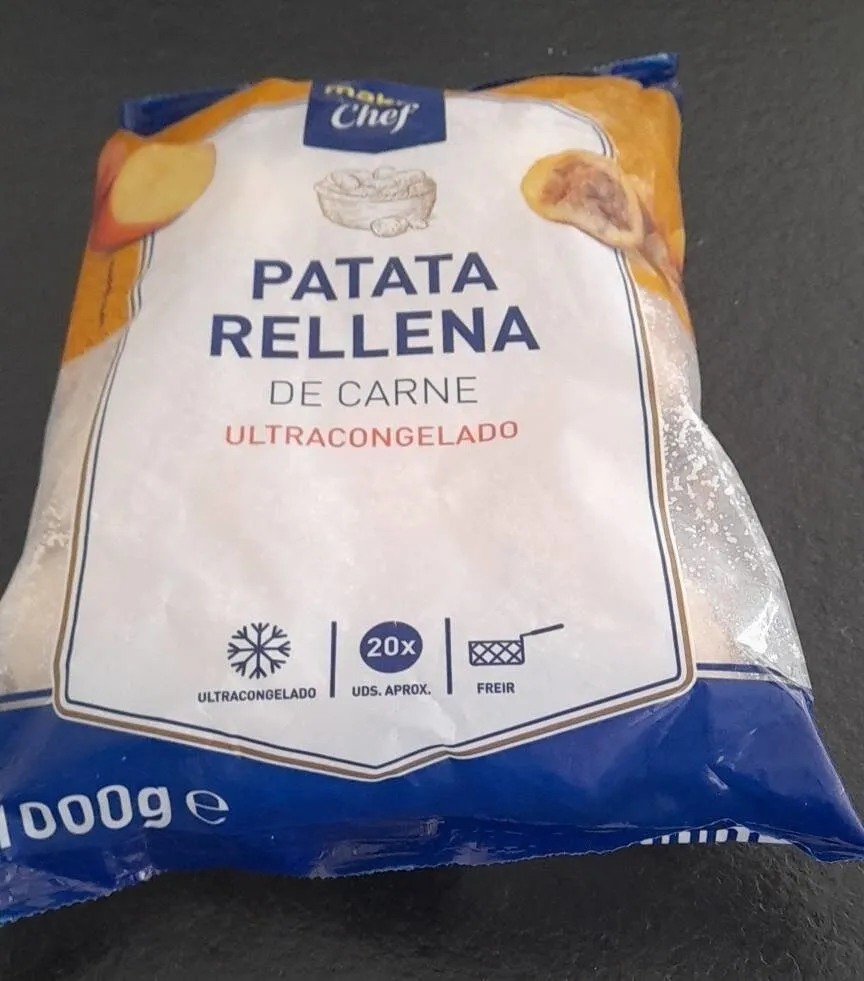 Patata rellena de carne