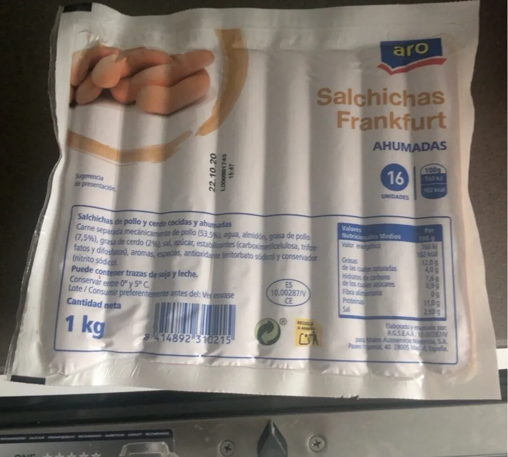 Salchichas frankfurt