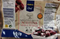 Aceituna negra Aragón