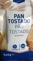 Pan tostado integral