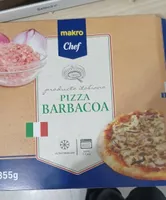 Pizza barbacoa producto italiano