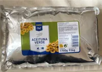 Aceituna verde en rodajas