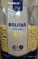 Cereales bolitas con miel