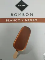 Bombón blanco y negro