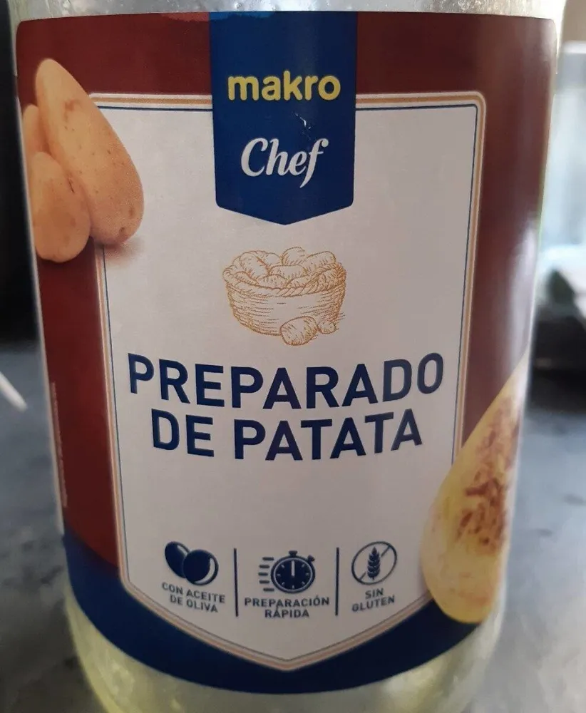 Preparado de patata