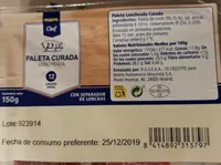 Paleta curada