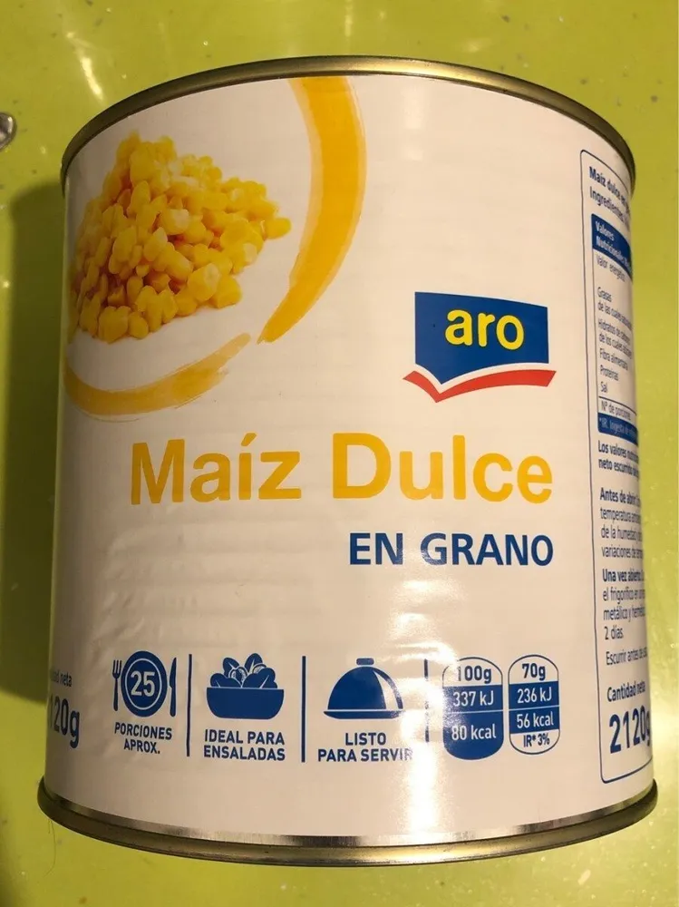 Maiz dulce