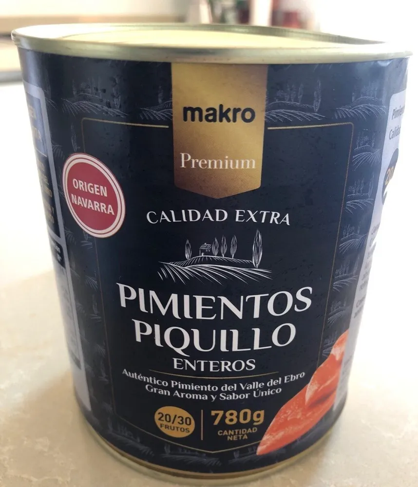Pimientos piquillo enteros