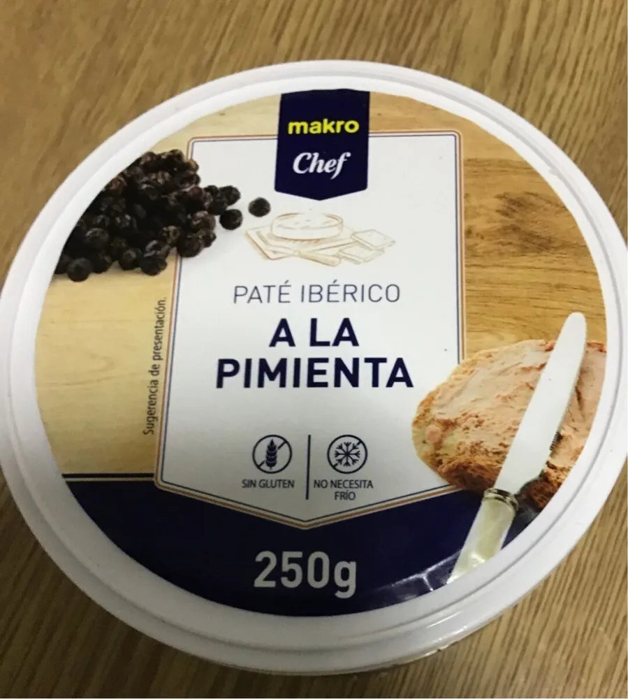 Paté ibérico a la pimienta