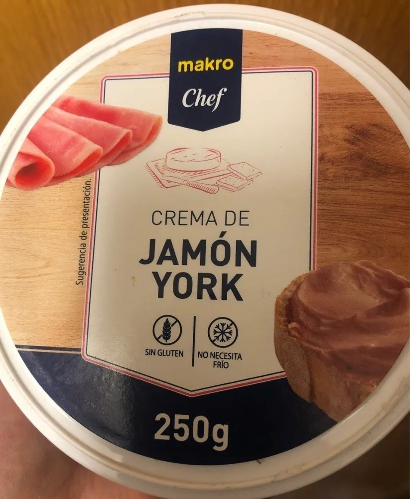 Crema de jamon york