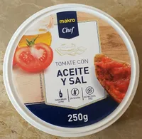 Tomate con aceite y sal