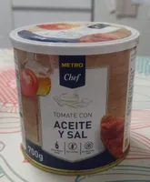 Tomate aceite y sal