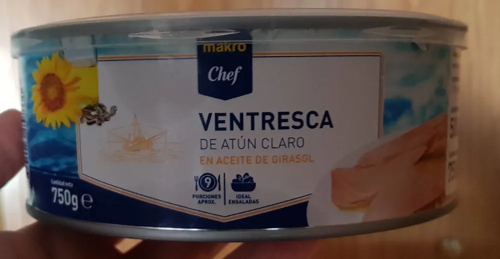 Ventresca de atún claro